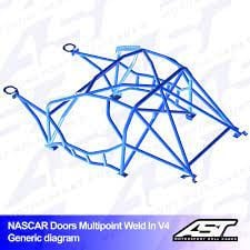 Roll Cage TOYOTA ARISTO (S160) 4-door Sedan WELD IN V1