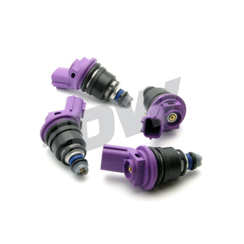 DEATSCHWERKS 4 FUEL INJECTORS KIT 810CC/MIN, SIDE FEED NISSAN G20/SR20/240SX/200SX SR20DET/KA24DE 91-98