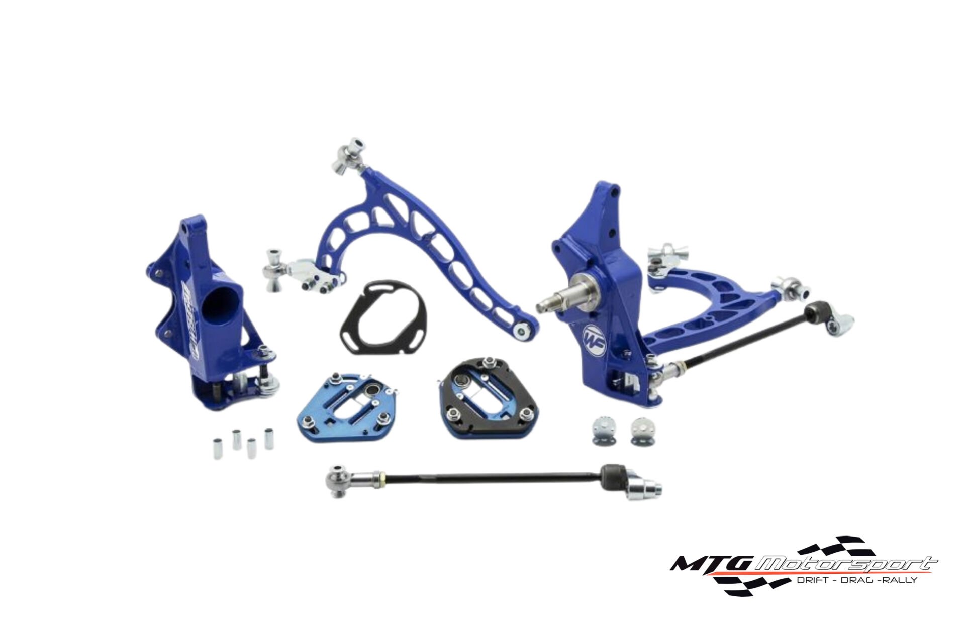 Wisefab Nissan S13 Ön V2 Drift Açısı Kilit Kiti ve Rack Ofset Ara Parçaları