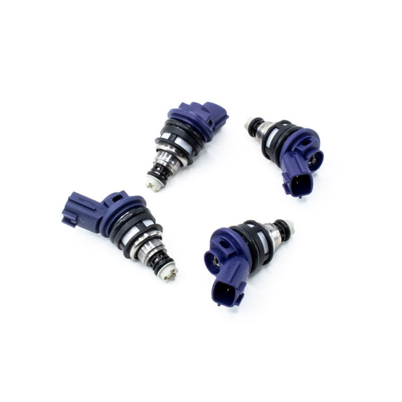 DEATSCHWERKS 4 FUEL INJECTORS KIT 740CC/MIN SIDE FEED, NISSAN SILVIA / 200SX S14 & S15 SR20DET