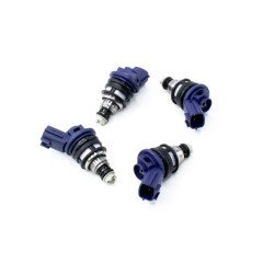 DEATSCHWERKS 4 FUEL INJECTORS KIT 740CC/MIN SIDE FEED, NISSAN SILVIA / 200SX S14 & S15 SR20DET
