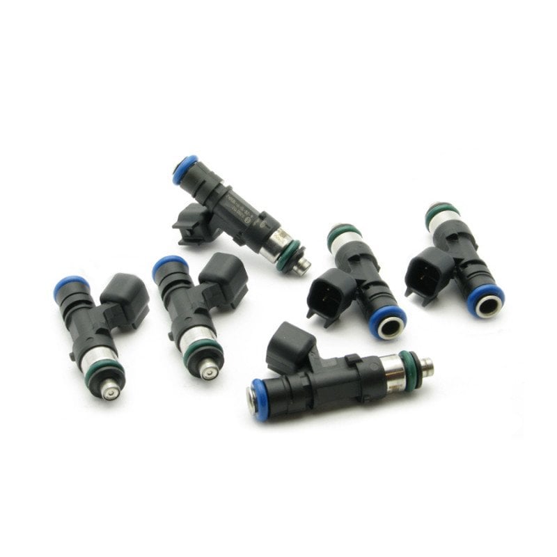 DEATSCHWERKS BOSCH EV14 6 FUEL INJECTORS KIT 525CC/MIN, 50LB/HR, STANDARD 48MM