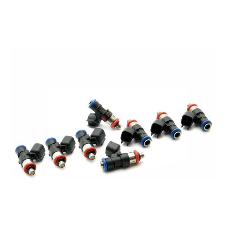 DEATSCHWERKS 8 FUEL INJECTORS KIT 550CC/MIN, 50LB/HR, CHEVROLET CAMARO SS 6.2L LS3, CORVETTE LS3 08-12, CORVETTE Z06 LS7 06-12, CORVETTE ZR-1 LS9 09-12, PONTIAC G8/GXP LS3 08-10, CADILLAC CTS-V 09+ 6.2 LSA, EV14 UNIVERSAL 40MM