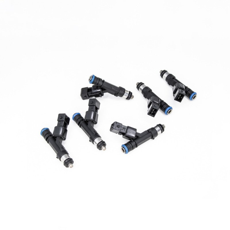 DEATSCHWERKS BOSCH EV14 6 FUEL INJECTORS KIT 440CC/MIN, VOLVO L6 TURBO WHITE BLOCK 1992-2008, BMW E30/E36 M20/M50/M52/S50/S52 1987-2000, BMW 325I/325XI 1988-91, 325IS 1988-90, 325I/325IS 1992-95, M3 1995-99, 328I/328IS 1996-2000