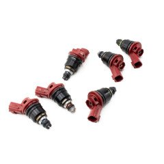 DEATSCHWERKS 6 FUEL INJECTORS KIT 270CC/MIN SIDE FEED, NISSAN 300ZX 90-96 (ADAPTOR KIT REQUIRED FOR SOME YEARS)