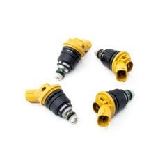 4 FUEL INJECTORS KIT 740CC/MIN, SIDE FEED SUBARU STI EJ25 04-06, LEGACY GT EJ25 04-06, IMPREZA 2.5RS 97-98 (SIDE FEED)