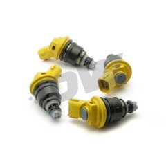 4 FUEL INJECTORS KIT 1000CC/MIN, SIDE FEED SUBARU STI EJ25 04-06, LEGACY GT EJ25 04-06, IMPREZA 2.5RS 97-98 (SIDE FEED)