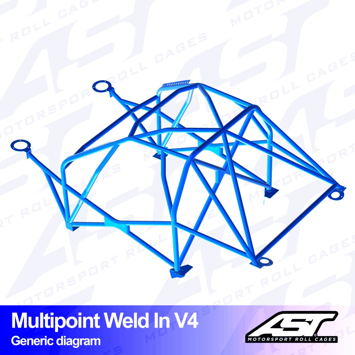 Roll Cage BMW (E91) 3-Series 5-doors Touring RWD MULTIPOINT WELD IN V4