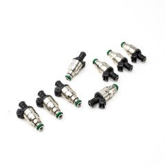 8 FUEL INJECTORS KIT 1800CC/MIN, LOW IMPEDANCE UNIVERSAL