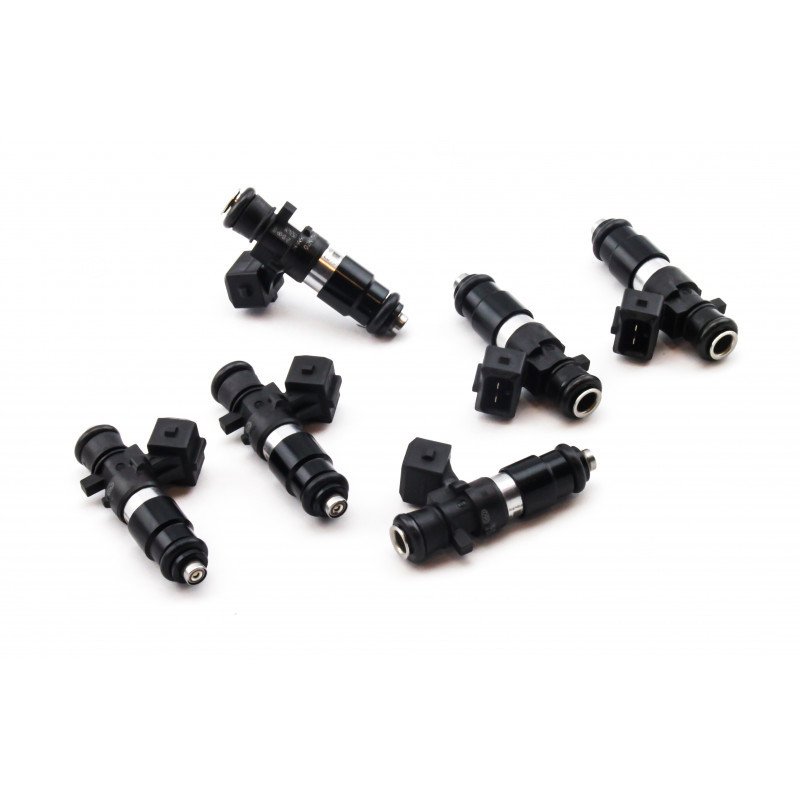 EV14 6 FUEL INJECTORS KIT 1200CC/MIN, NISSAN GTR R35 VR38DETT 07-15 / INFINITI G35/G37 03-14 / VOLKSWAGEN GOLF GTI R32 04-05