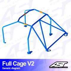 Roll Cage Mazda RX-7 (FD) 3 Kapılı Coupe Full Kafes V2