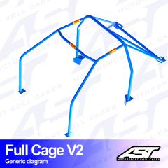Roll Cage Mazda RX-7 (FD) 3 Kapılı Coupe Full Kafes V2