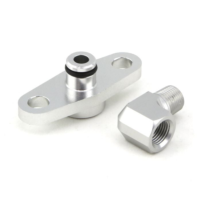 Turbosmart TS-0402-1014 Yakıt Basınç Regülatörü Adaptörü Mitsubishi Lancer Evolution 10 4B11T