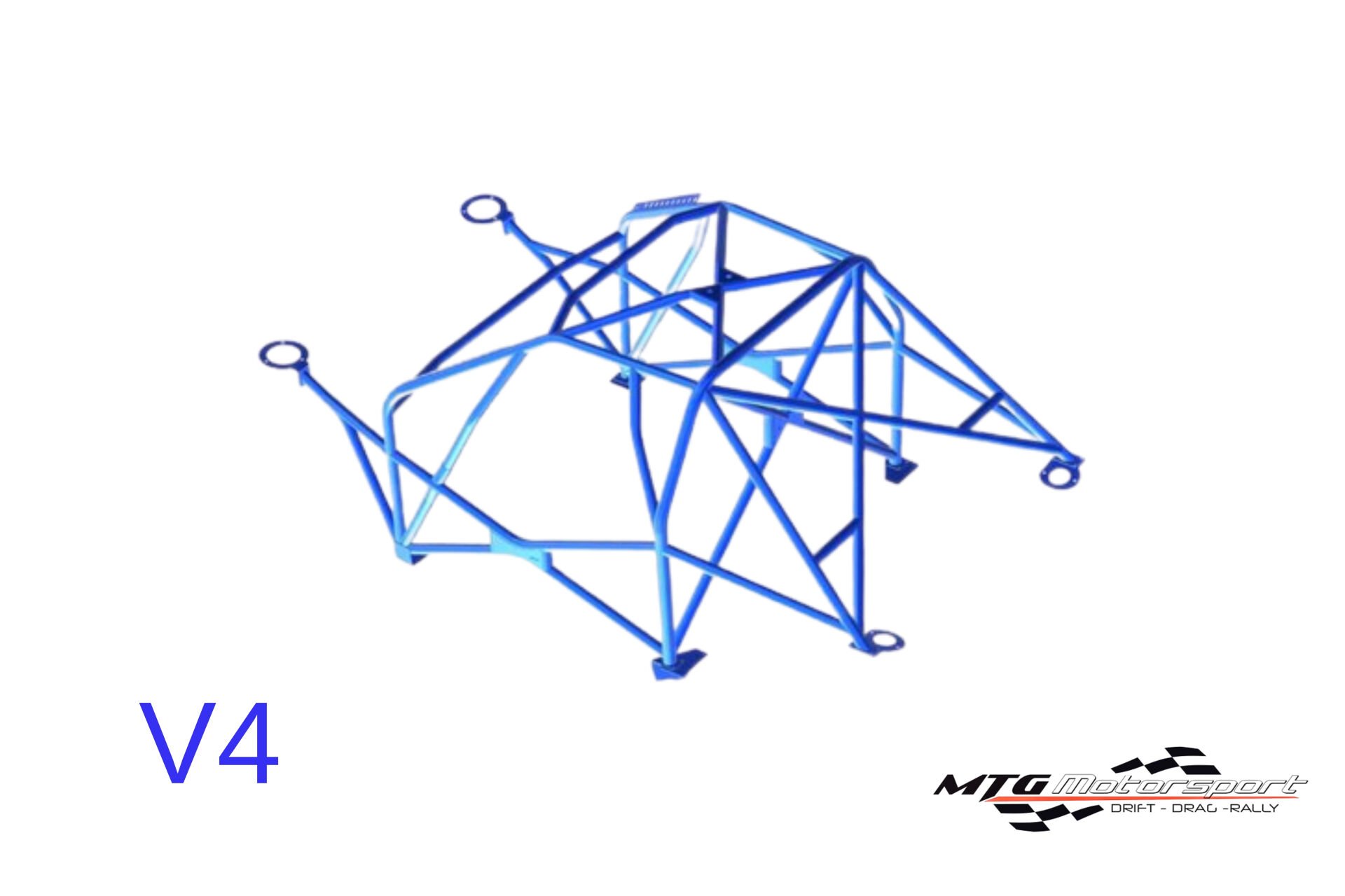 Roll Cage Porsche 997 2 Kapılı Coupe RWD Çok Noktalı Kaynak İle Montaj V4