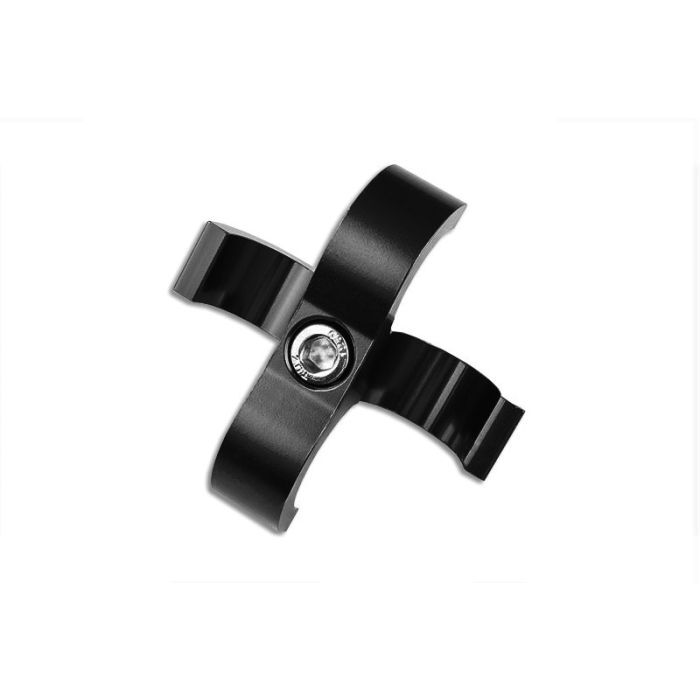 AN10 Dual Clips Hortum Kelepçesi Siyah