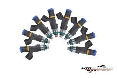 EV14 8 Yakıt Enjektörü Kiti 525 cc/min 2005-07 Chevrolet Corvette LS2 2005-06 Pontiac GTO LS2 2005-06 Cadillac CTS-V ve 2005-09 Chevrolet Trailblazer SS