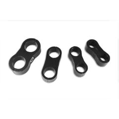 AN8 Dual Clips Hortum Kelepçesi Siyah