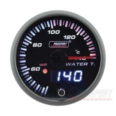 Prosport JDM Series 52mm - Water Temp Gauge with Waterproof Sensor