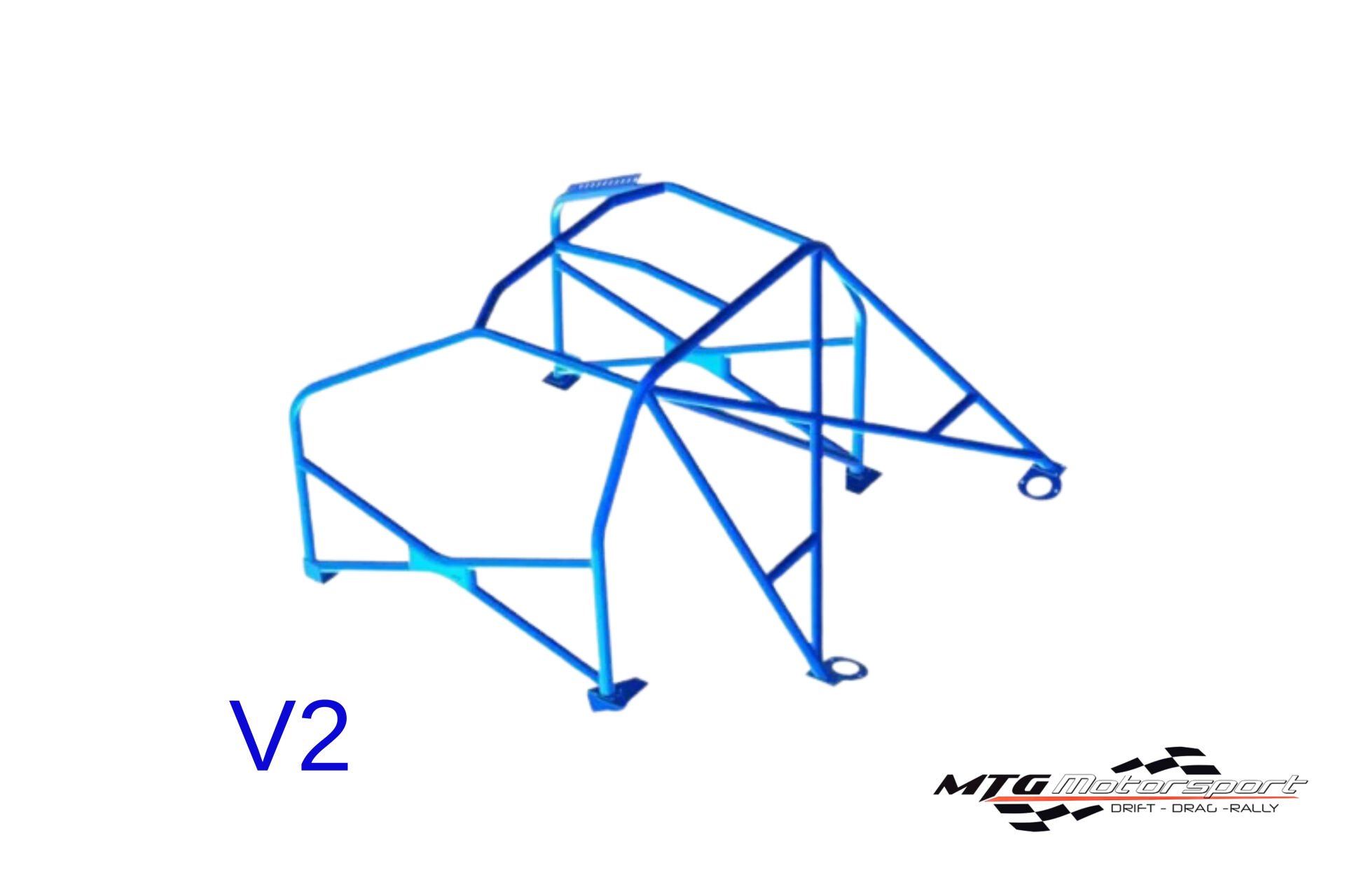 Roll Cage Porsche 924 (1976-1988) 3 Kapılı Coupe RWD Kaynak İle Montaj V2