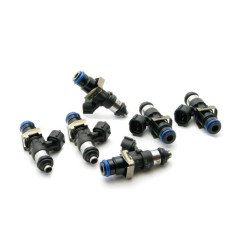 EV14 6 FUEL INJECTORS KIT 2200CC/MIN, 200LB/HR, UNIVERSAL 48MM 14MM O-RING