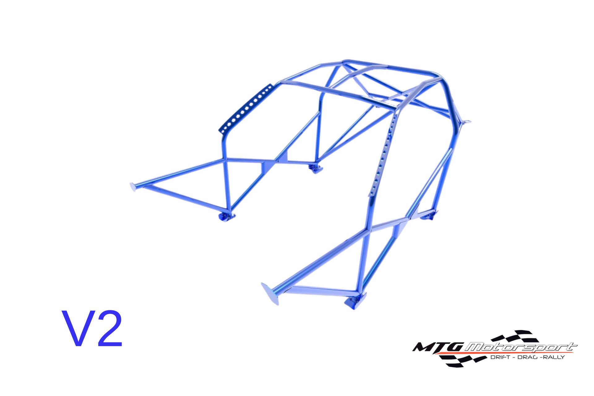 Roll Cage Porsche 924 (1976-1988) 3 Kapılı Coupe RWD Çok Noktalı Kaynak İle Montaj V2