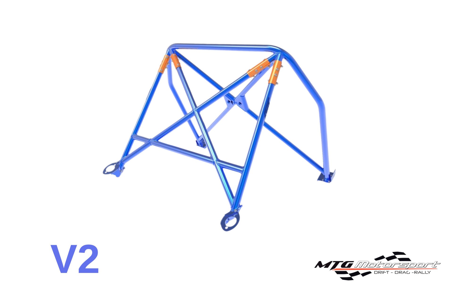 Roll Bar Porsche 968 (1992-1995) 3 Kapılı Coupe RWD Çıkarılabilir Arka Kafes V2