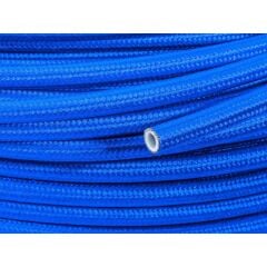 Naylon Örgülü PTFE Teflon Yakıt Hortum Mavi
