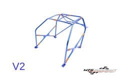 Roll Cage Porsche 968 (1992-1995) 3 Kapılı Coupe RWD Civata İle Montaj V2