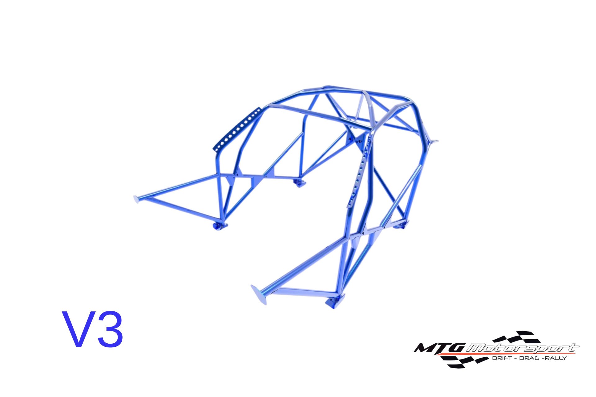 Roll Cage Porsche 968 (1992-1995) 3 Kapılı Coupe RWD Çok Noktalı Kaynak İle Montaj V3