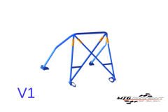 Roll Bar Renault Clio (Phase 4) 5 Kapılı Hatchback Çıkarılabilir Arka Kafes V1