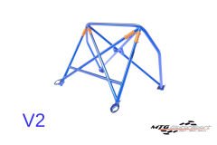 Roll Cage Renault Clio (Phase 4) 5 Kapılı Hatchback Kaynak İle Montaj V5