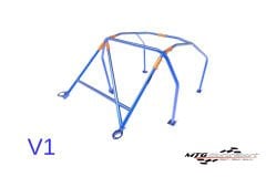 Roll Cage Subaru İmpreza (GC8) 2 Kapılı Coupe 4WD Çıkarılabilir Full Kafes V1