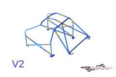 Roll Cage Subaru İmpreza (GC8) 2 Kapılı Coupe 4WD Civata İle Montaj V2