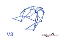 Roll Cage Subaru İmpreza (GC8) 2 Kapılı Coupe 4WD Çok Noktalı Kaynak İle Montaj V3