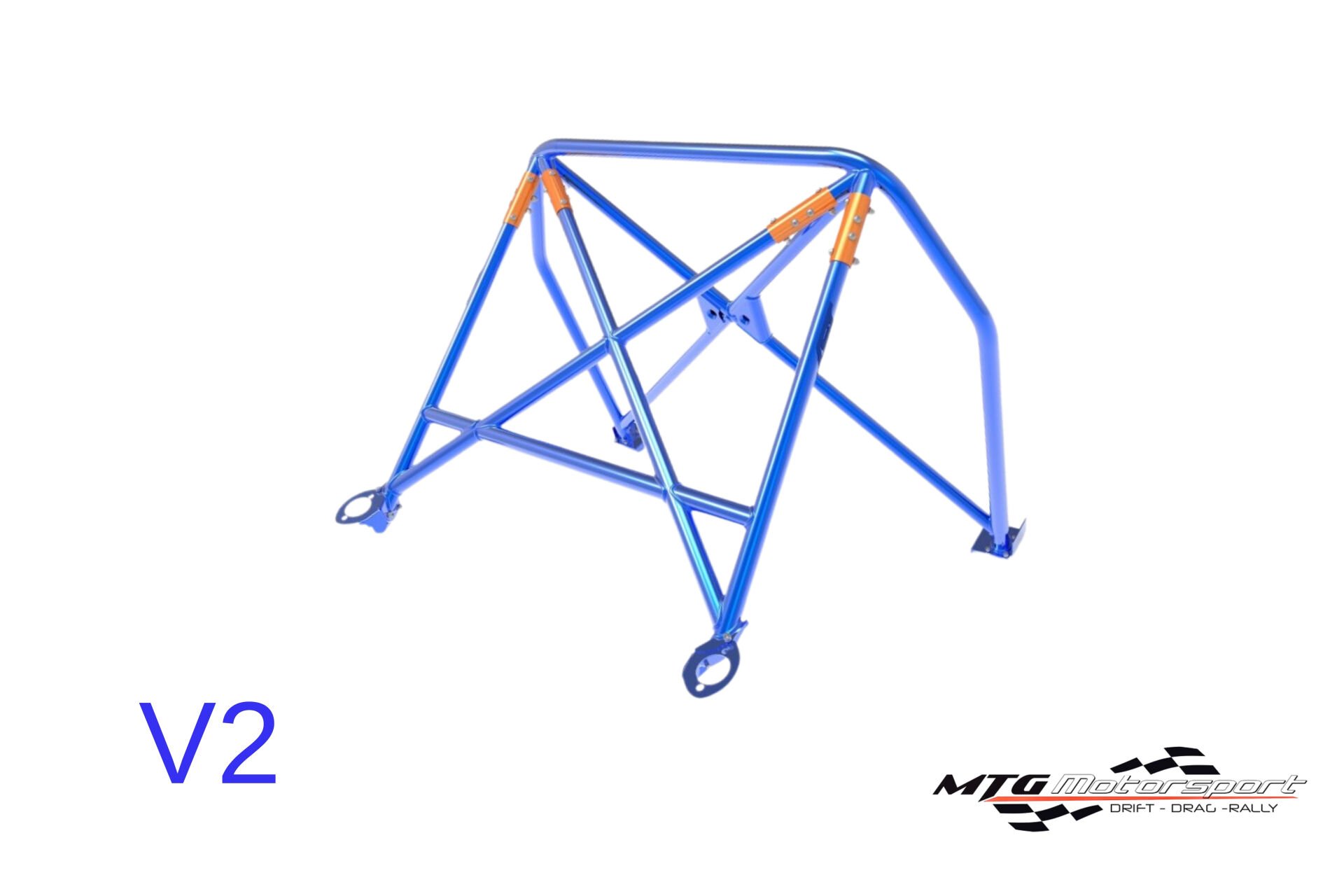 Roll Bar Subaru İmpreza (GD) 4 Kapılı Sedan 4WD  Çıkarılabilir Arka Kafes V2