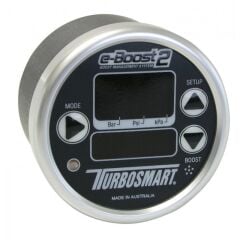 EBC Turbosmart E-Boost2 60psi 60 mm Siyah Yüzey/Gümüş Çerçeve