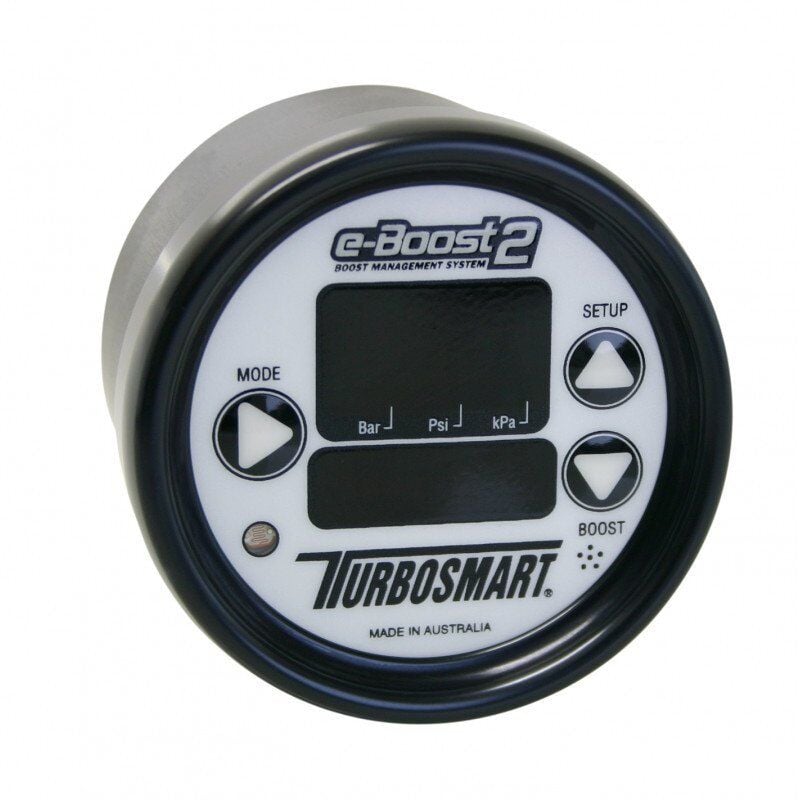 EBC Turbosmart E-Boost2 60psi 66 mm Beyaz Yüzey/Siyah Çerçeve