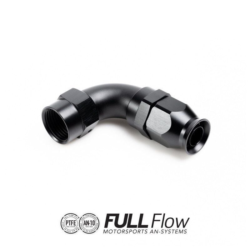 Tam Akışlı PTFE Hortum Ucu 90 Derece