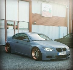 BMW E92 pandem style wide body kit without full front bumper