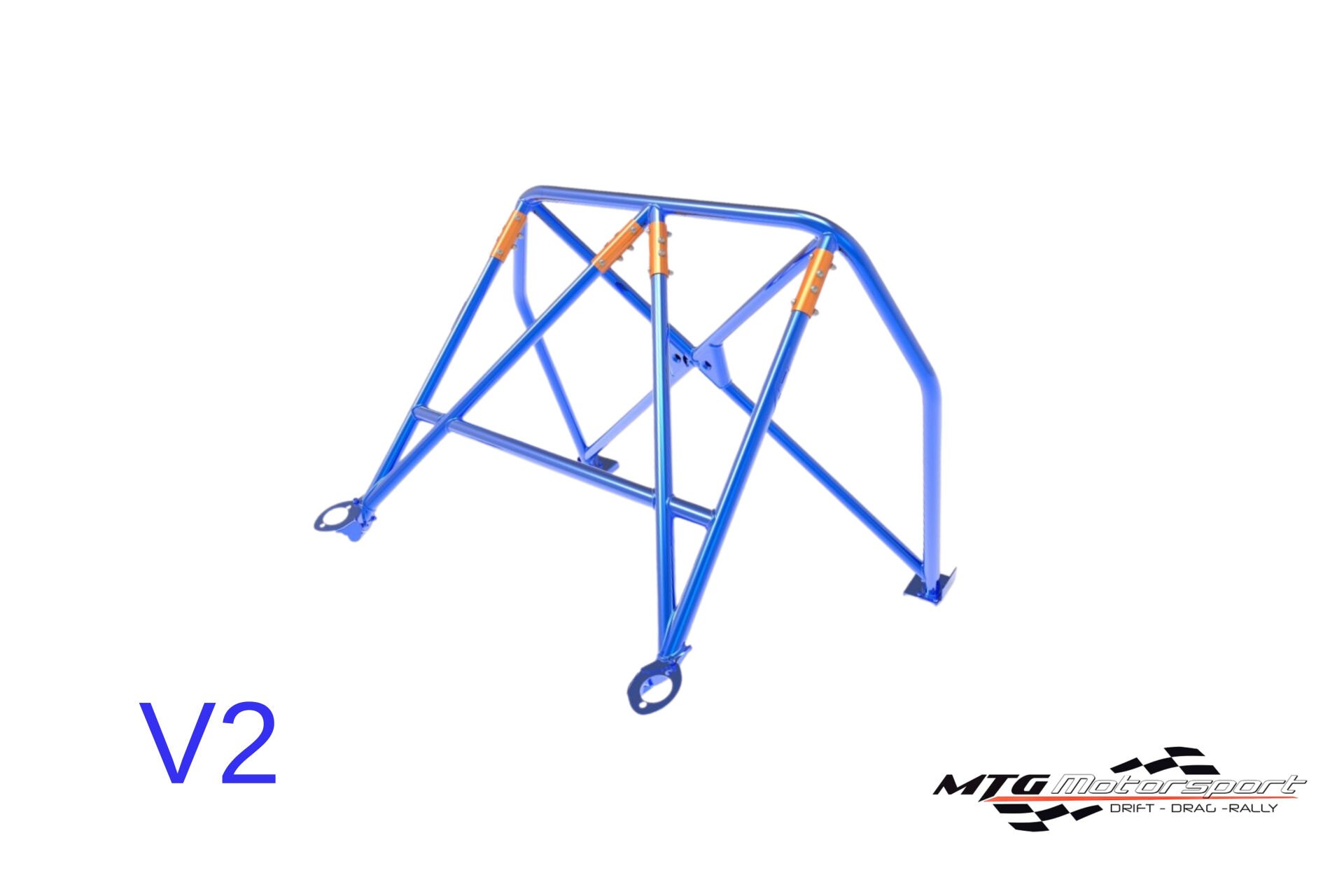 Roll Bar Toyota MR-2 (W30) 2 Kapılı Roadster Çıkarılabilir Arka Kafes V2