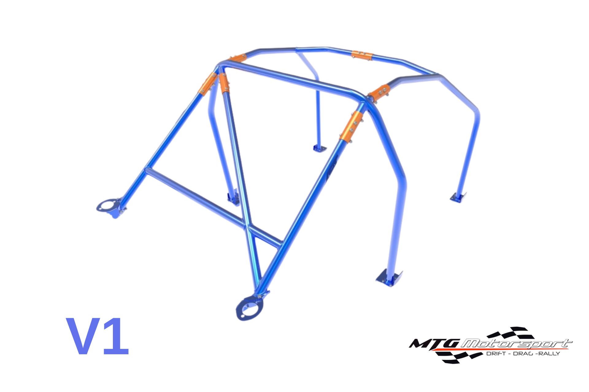 Roll Cage Toyota MR-2 (W30) 2 Kapılı Roadster Çıkarılabilir Full Kafes V1