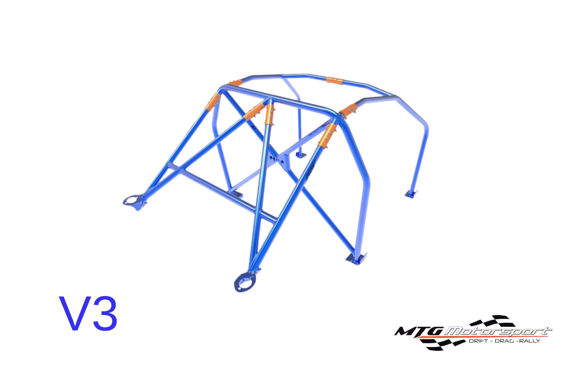 Roll Cage Toyota MR-2 (W30) 2 Kapılı Roadster Çıkarılabilir Full Kafes V3