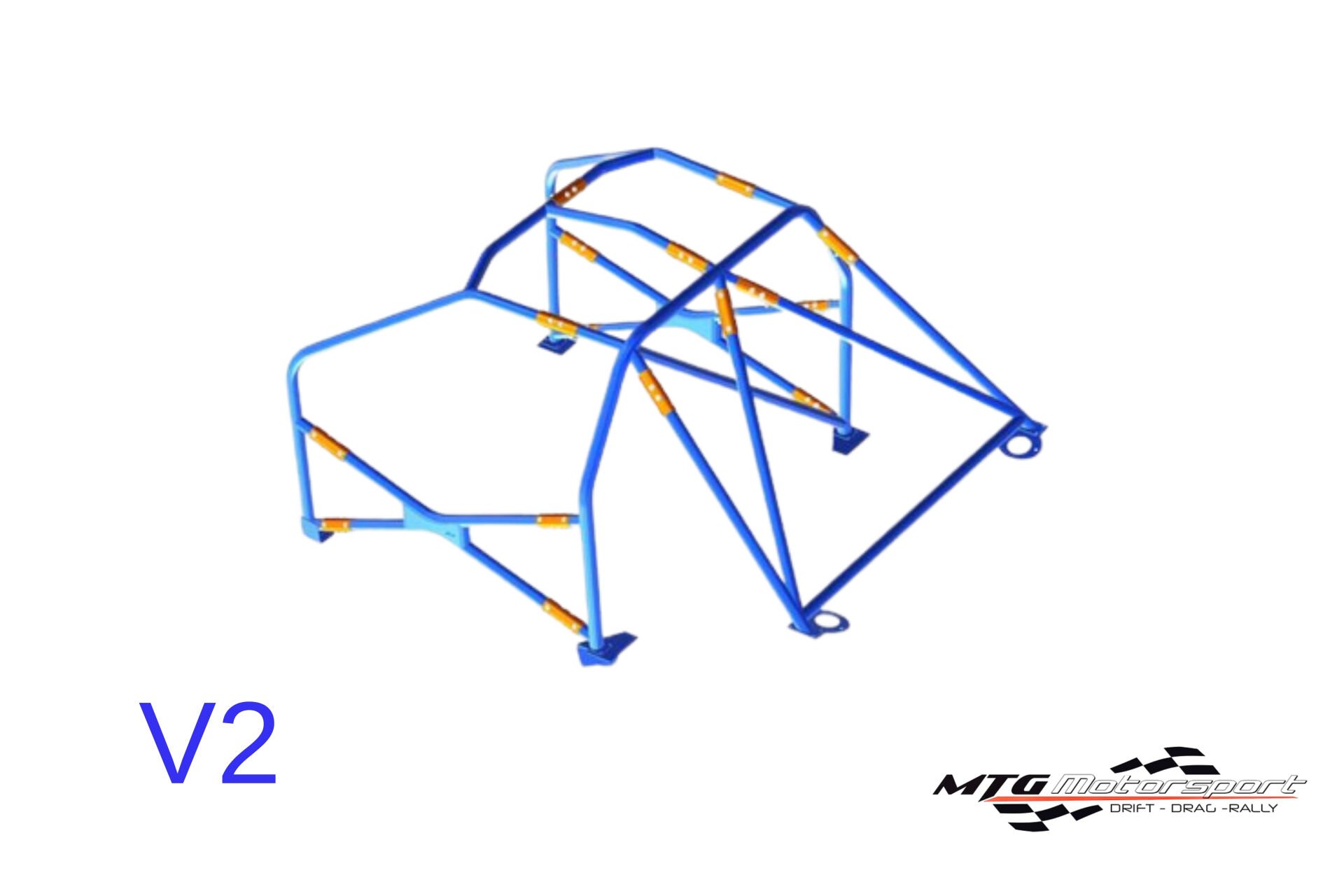 Roll Cage Toyota MR-2 (W30) 2 Kapılı Roadster Civata İle Montaj V2