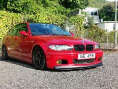 BMW E46 Msport CSL style front lip