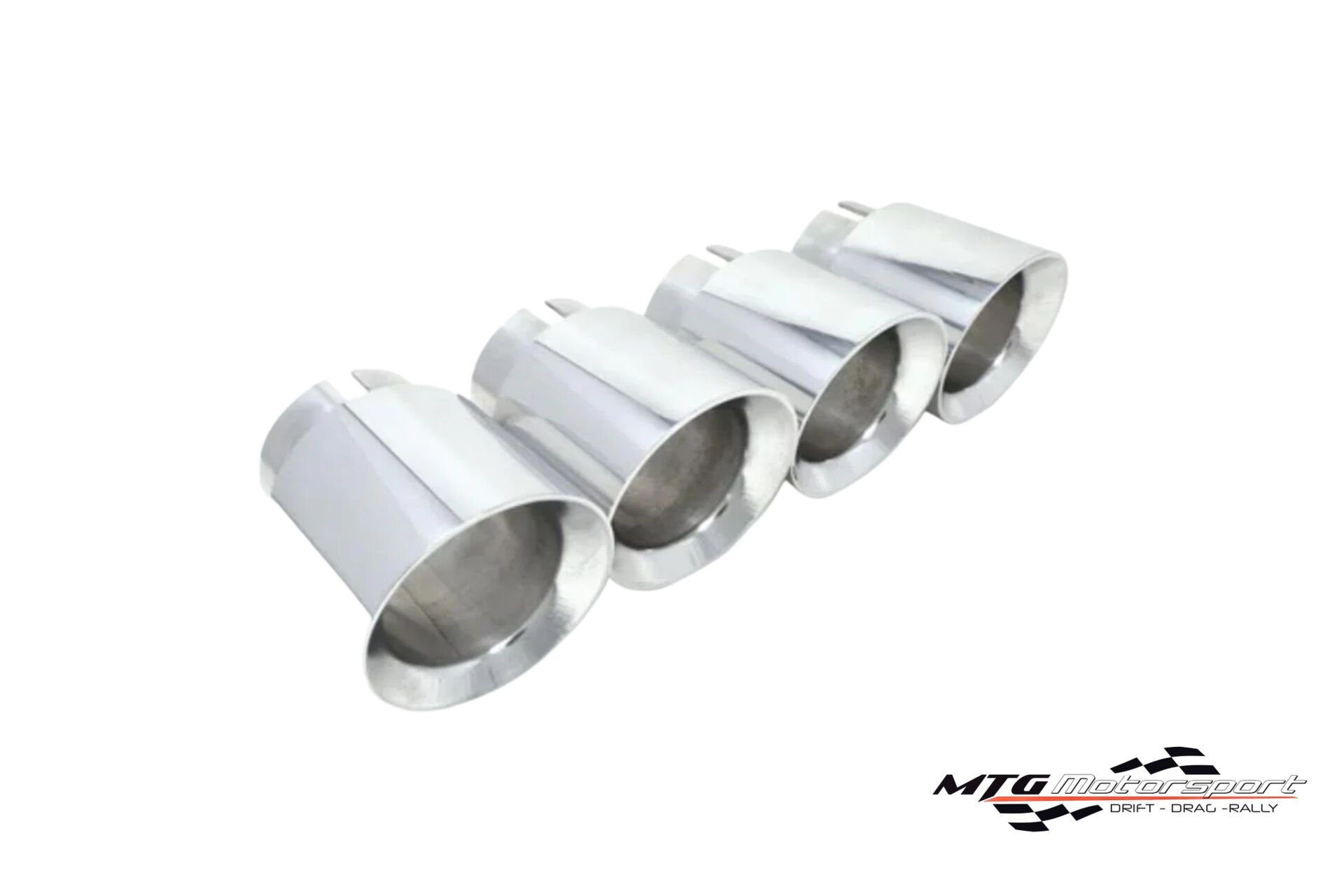 F8X BMW M2/M2C/M3/M4 Kaydırmalı Uçlar - Fırçalı Gümüş