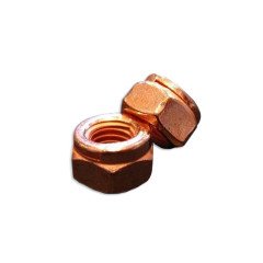 SELF-LOCKING COPPER NUT M6/9