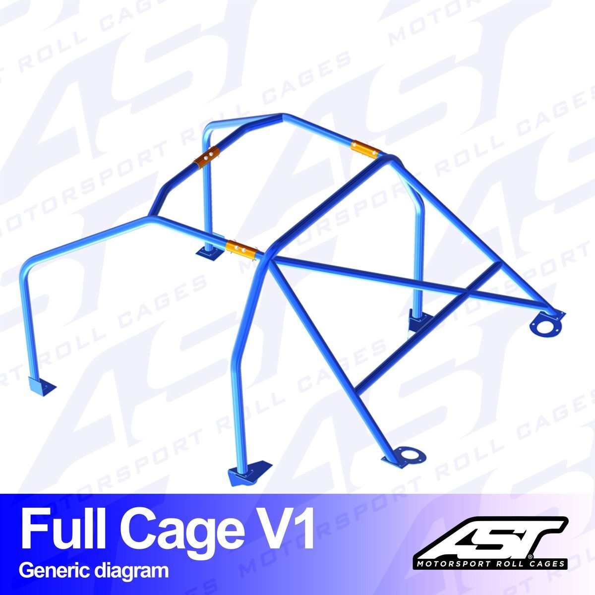 Roll Cage BMW (E30) 3 Serisi 2 Kapılı Coupe RWD Full Kafes V1