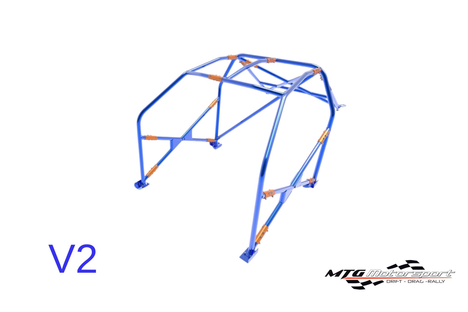 Roll Cage Volvo 242 2 Kapılı Coupe Civata İle Montaj V2