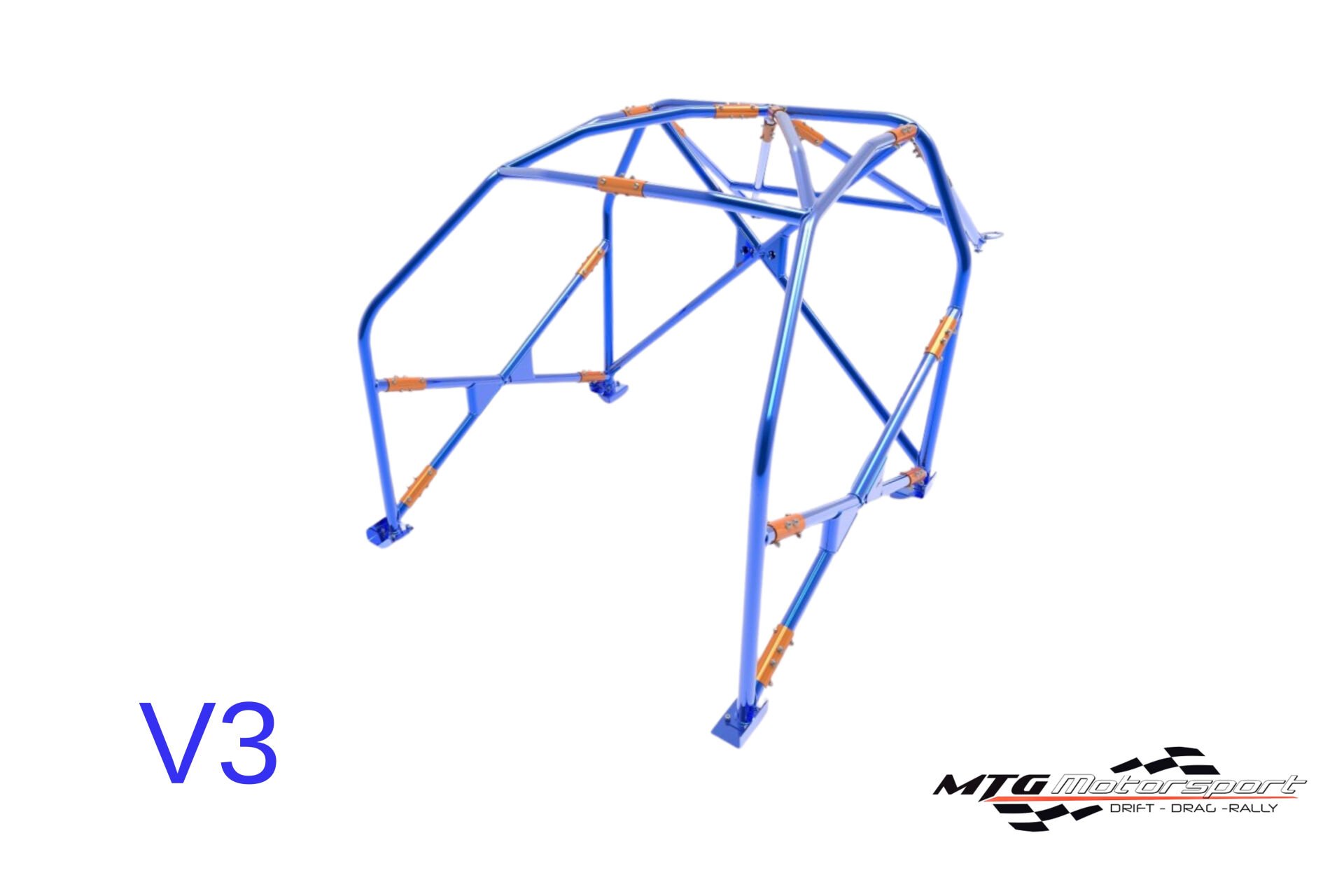 Roll Cage Volvo 242 2 Kapılı Coupe Civata İle Montaj V3