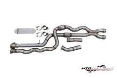 F87 M2C AA Eşit Uzunlukta Midpipe - 2. Nesil Düz